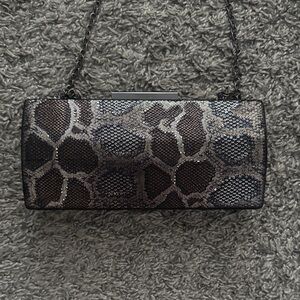 Elegant animal print Clutch Bag